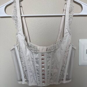 Victorias Secret Lacy Corset Top